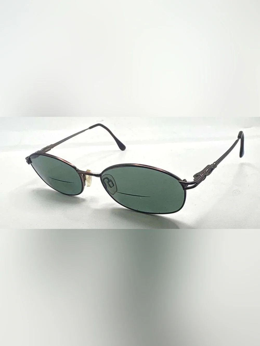 Essentials EN4681 Brown Oval Metal Sunglasses Frames Only